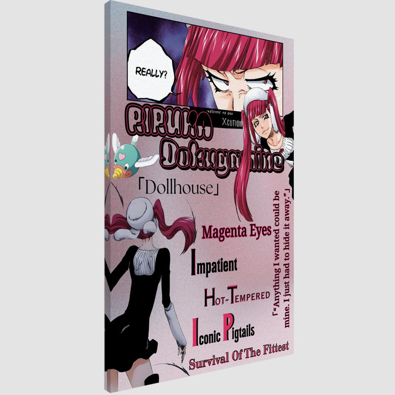 Riruka Dokugamine | Canvas Illustration
