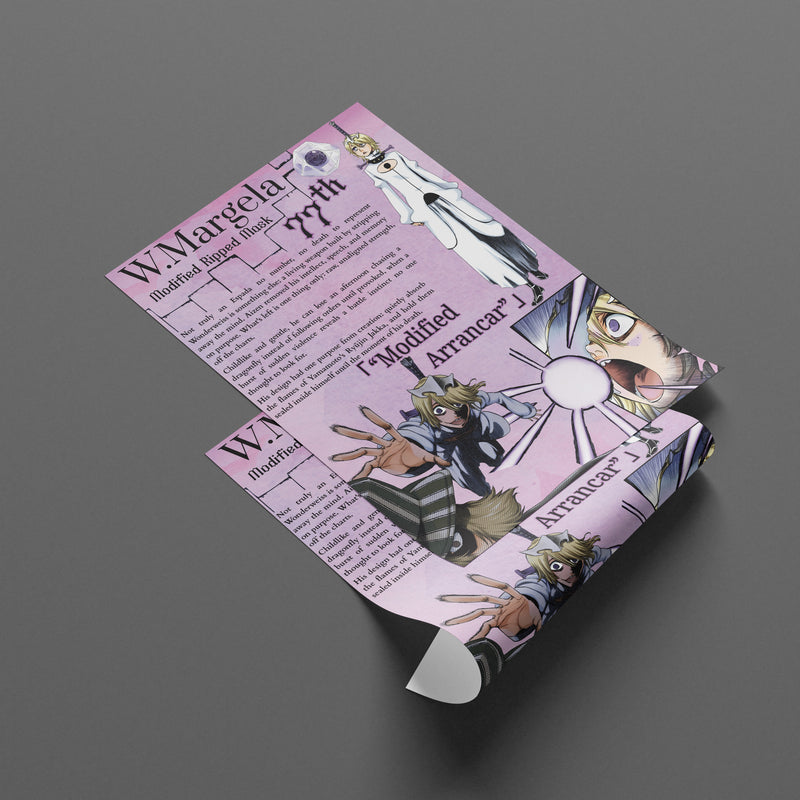 Wonderweiss .M Arrancar 77 | Manga Illustration Poster