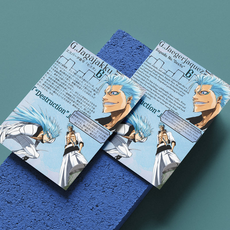 Grimmjow .J Espada 6 | Manga Illustration Poster