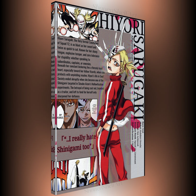 Hiyori Visored | Canvas Illustration