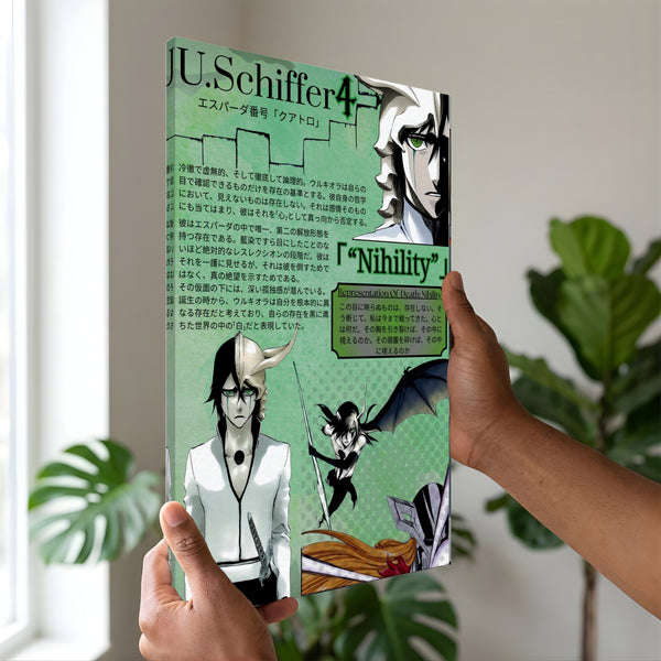 Ulquiorra .C Espada 4 | Canvas Illustration