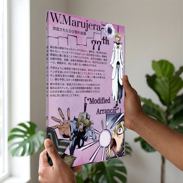 Wonderweiss .M Arrancar 77 | Canvas Illustration