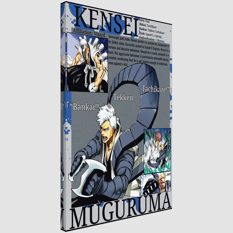 Kensei .M Visored | Canvas Illustration