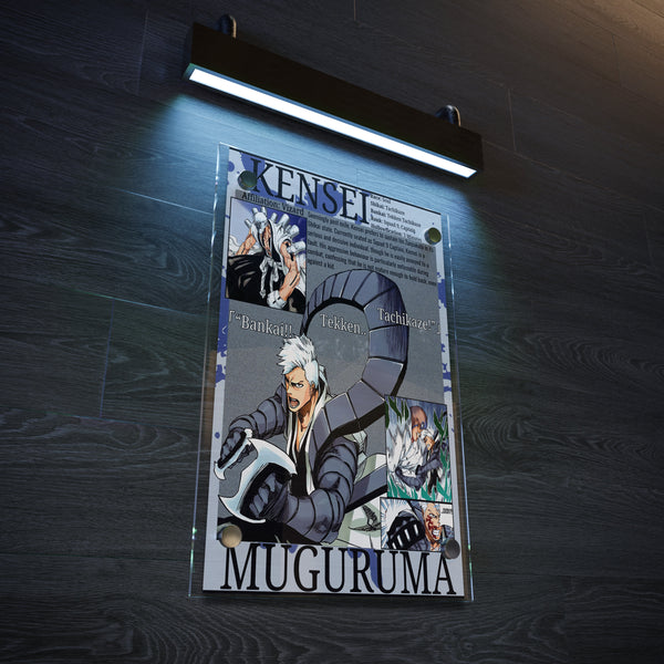 Kensei M. Visored | Acrylic Illustration