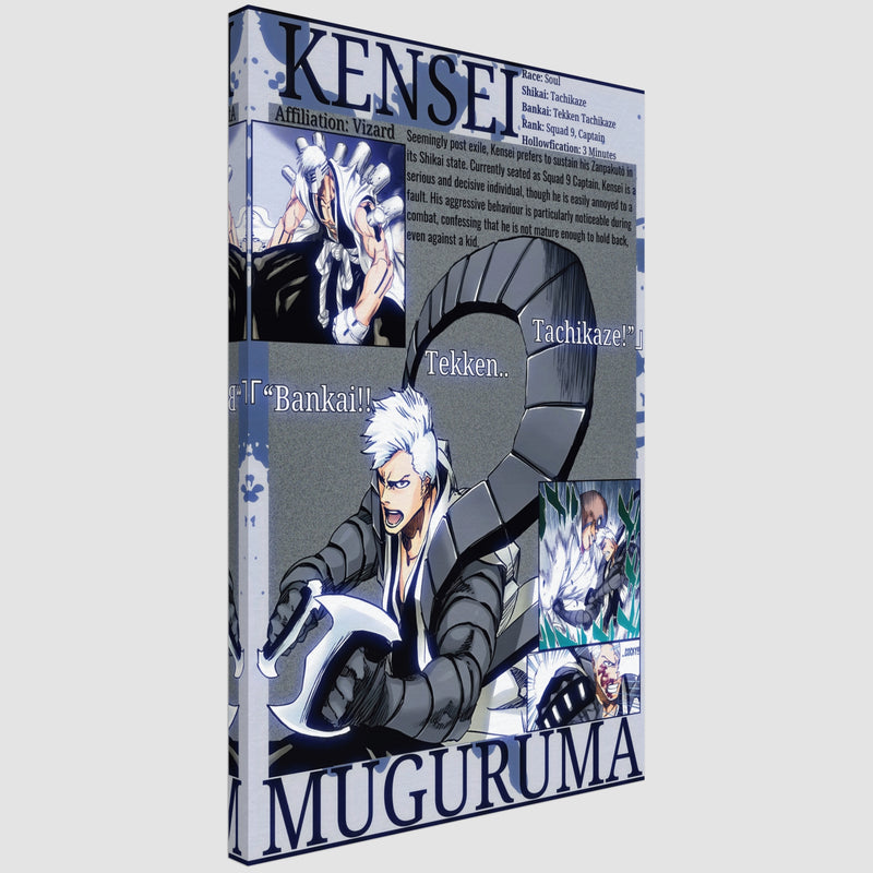 Kensei .M Visored | Canvas Illustration
