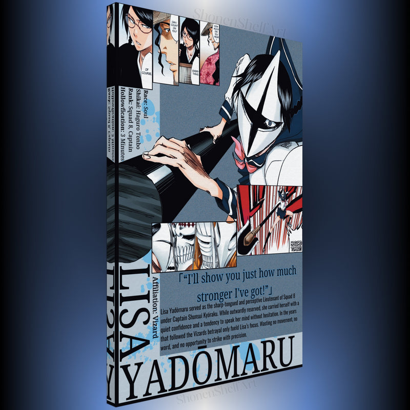 Lisa Visored | Canvas Illustration