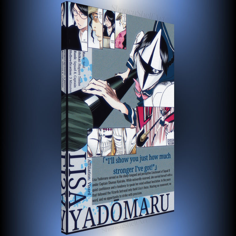 Lisa Visored | Canvas Illustration