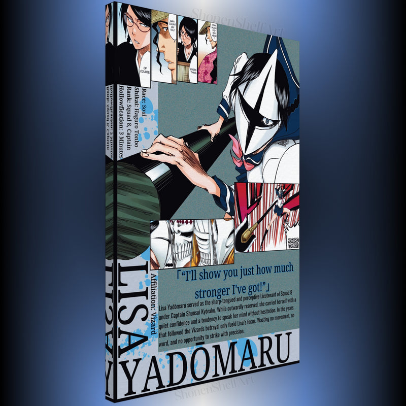 Lisa Visored | Canvas Illustration