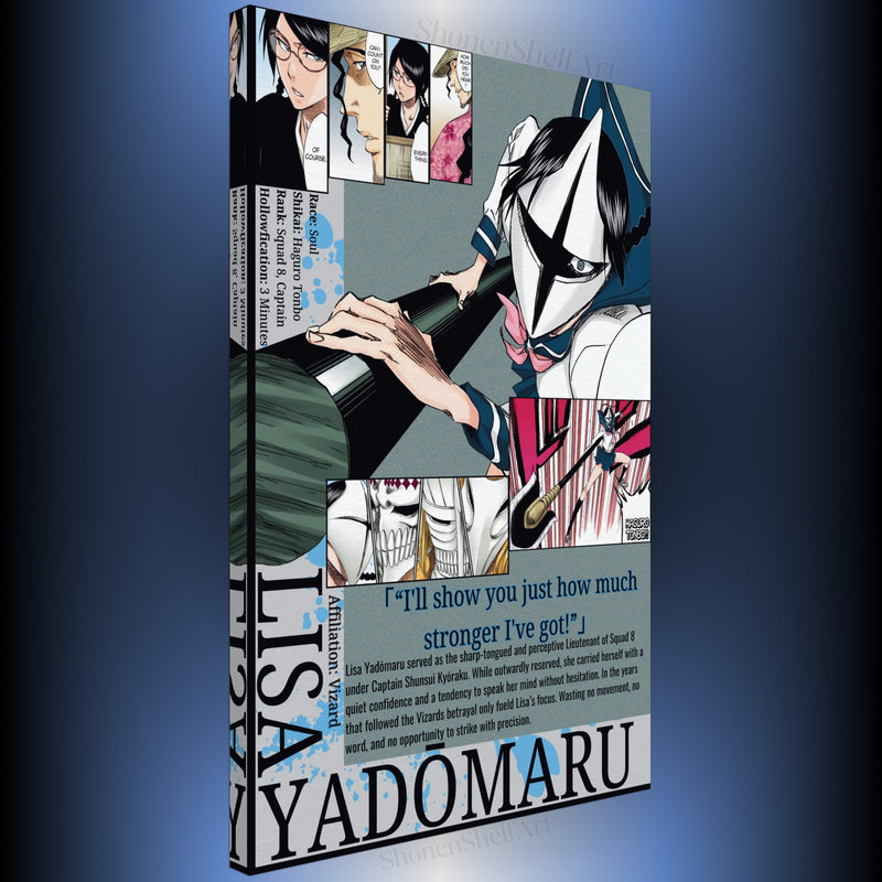 Lisa Visored | Canvas Illustration