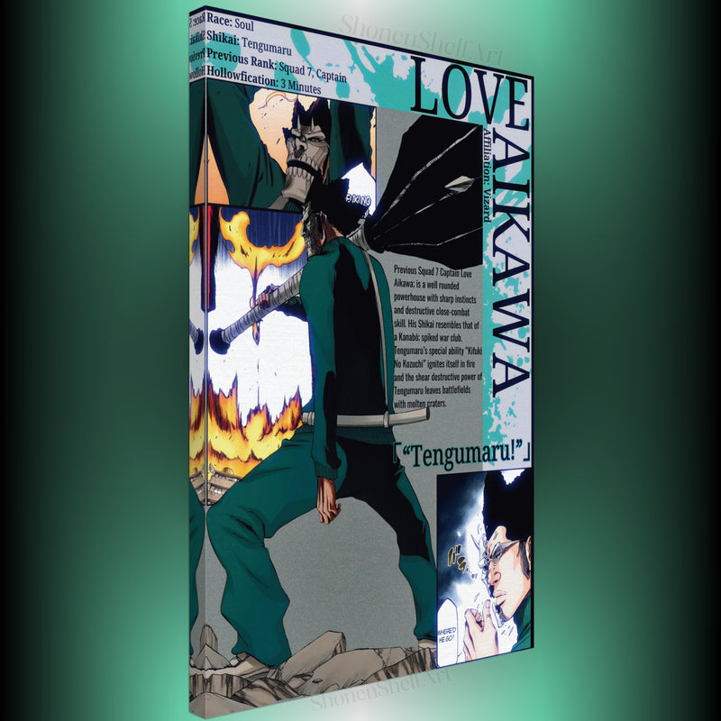 Love Visored | Canvas Illustration