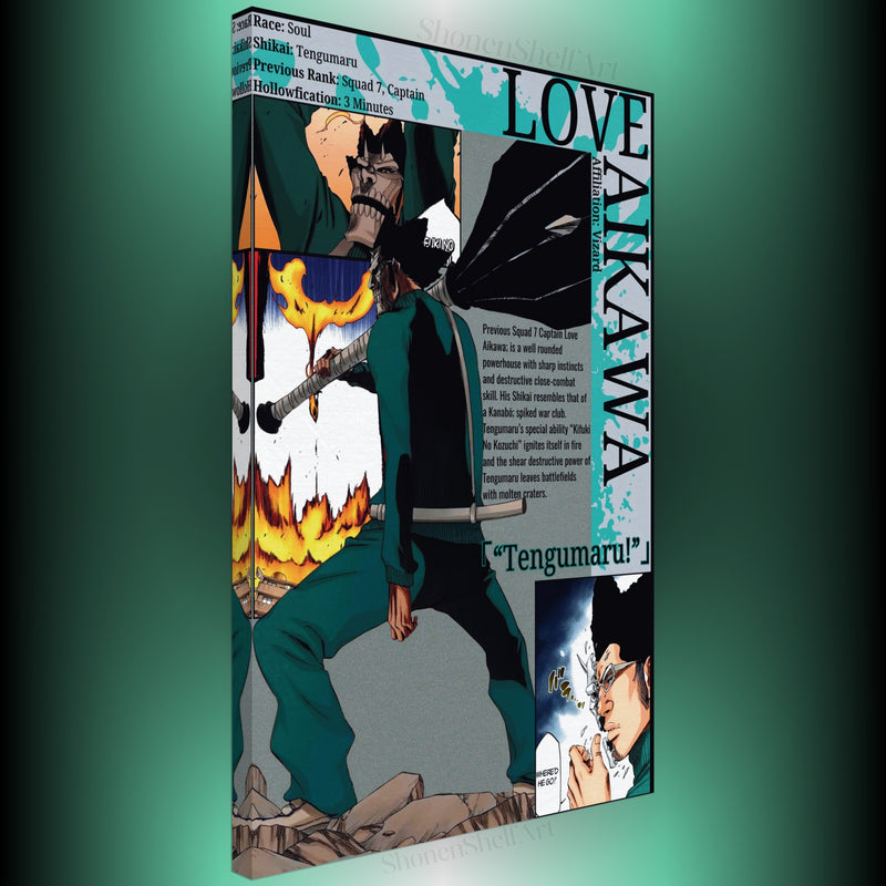 Love Visored | Canvas Illustration