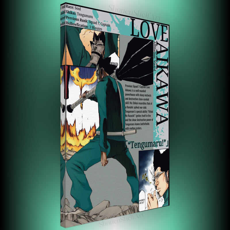 Love Visored | Canvas Illustration