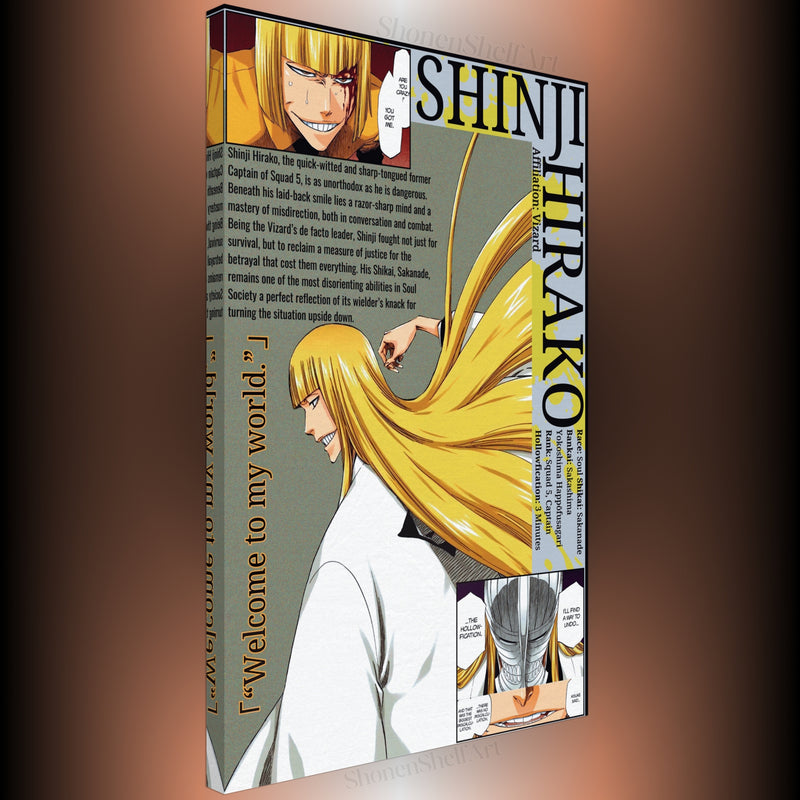 Shinji Visored | Canvas Illustration