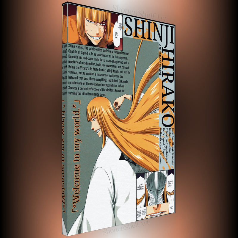 Shinji Visored | Canvas Illustration