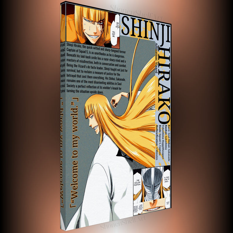 Shinji Visored | Canvas Illustration
