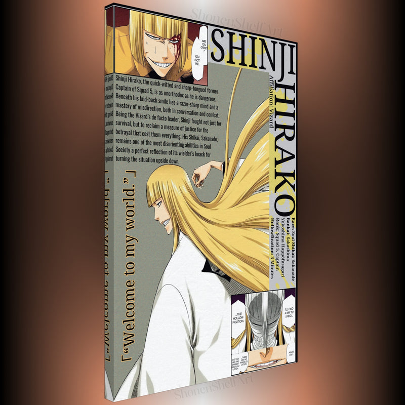 Shinji Visored | Canvas Illustration