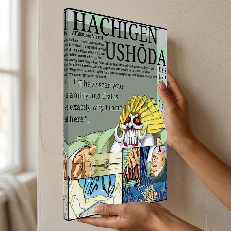 Hachigen Visored | Canvas Illustration