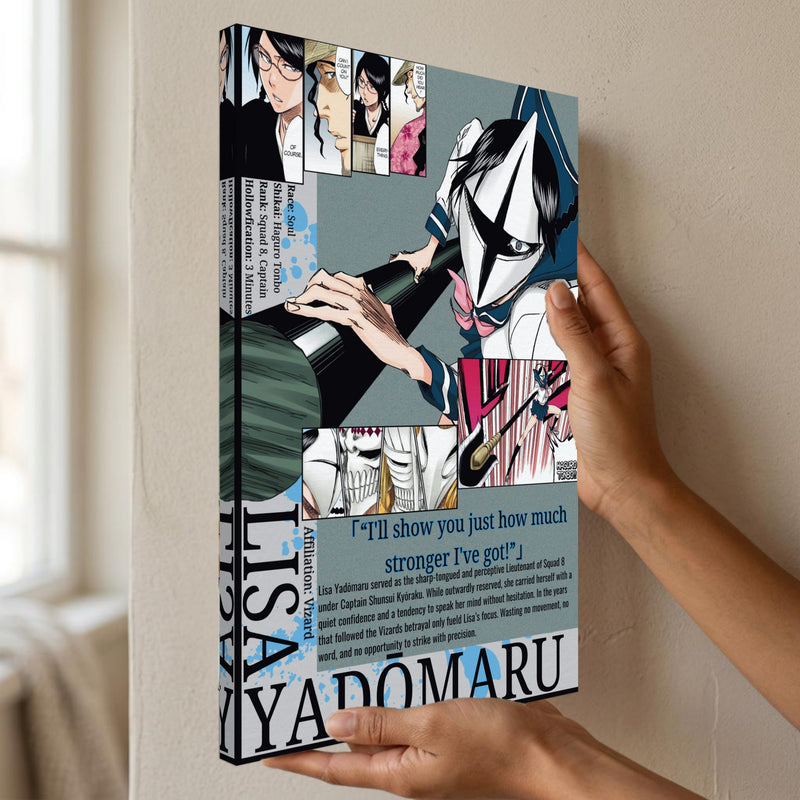 Lisa Visored | Canvas Illustration