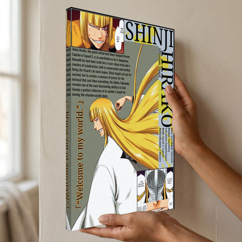 Shinji Visored | Canvas Illustration