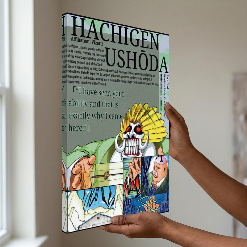 Hachigen Visored | Canvas Illustration
