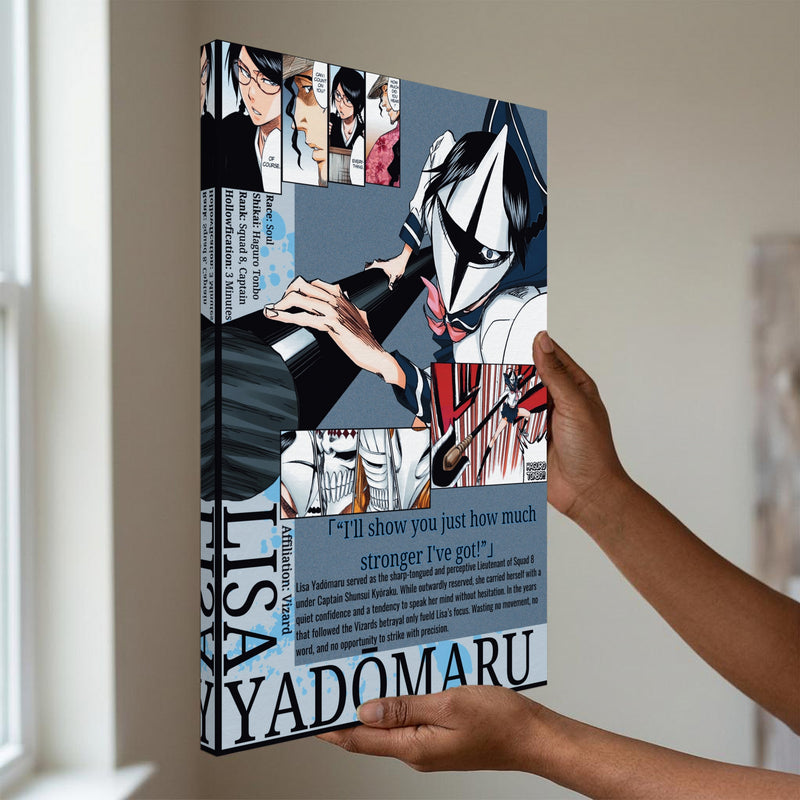 Lisa Visored | Canvas Illustration