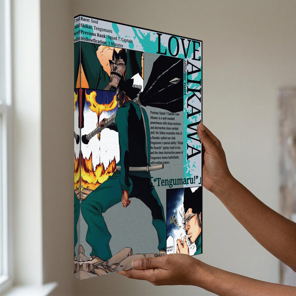 Love Visored | Canvas Illustration