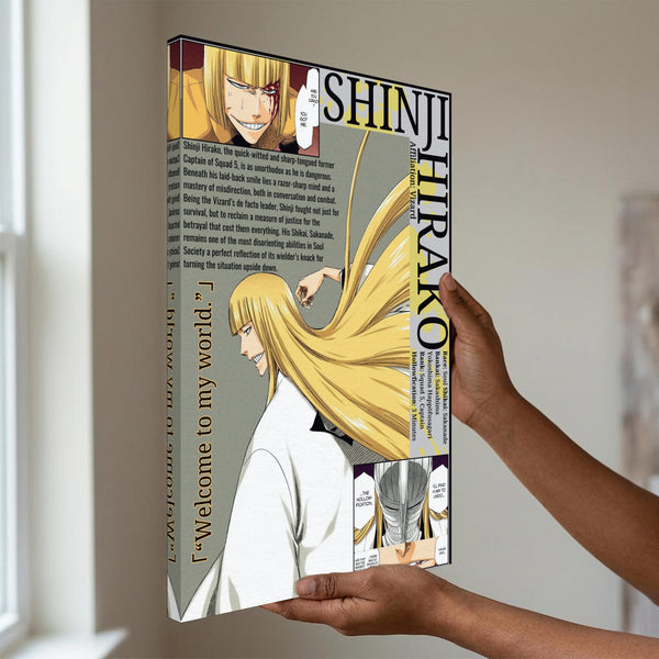 Shinji Visored | Canvas Illustration
