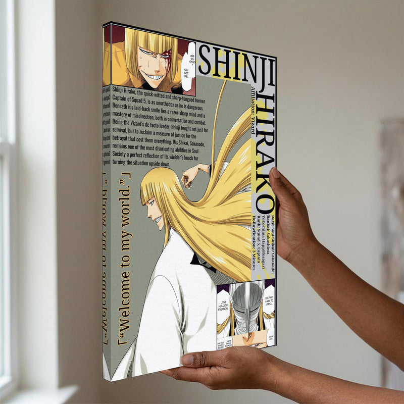 Shinji Visored | Canvas Illustration