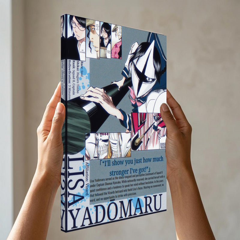 Lisa Visored | Canvas Illustration