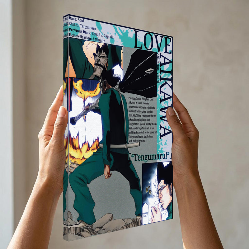 Love Visored | Canvas Illustration