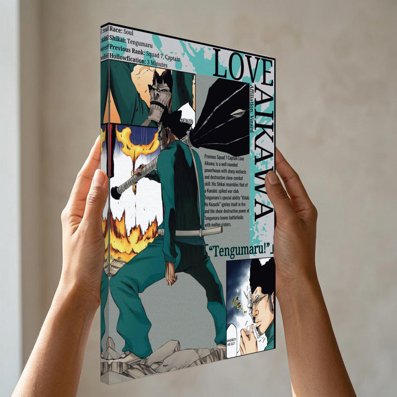 Love Visored | Canvas Illustration