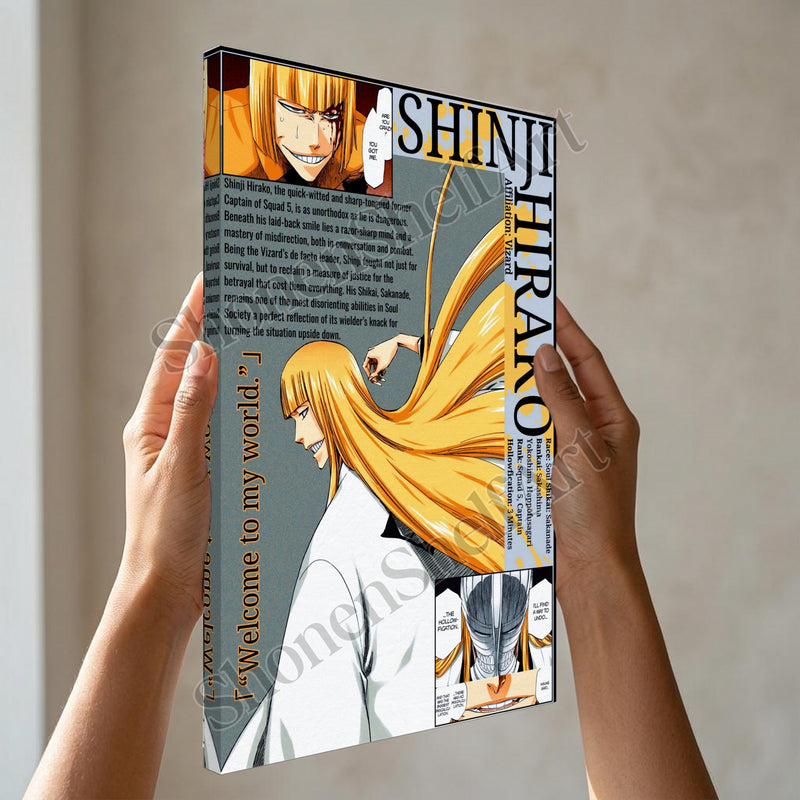 Shinji Visored | Canvas Illustration