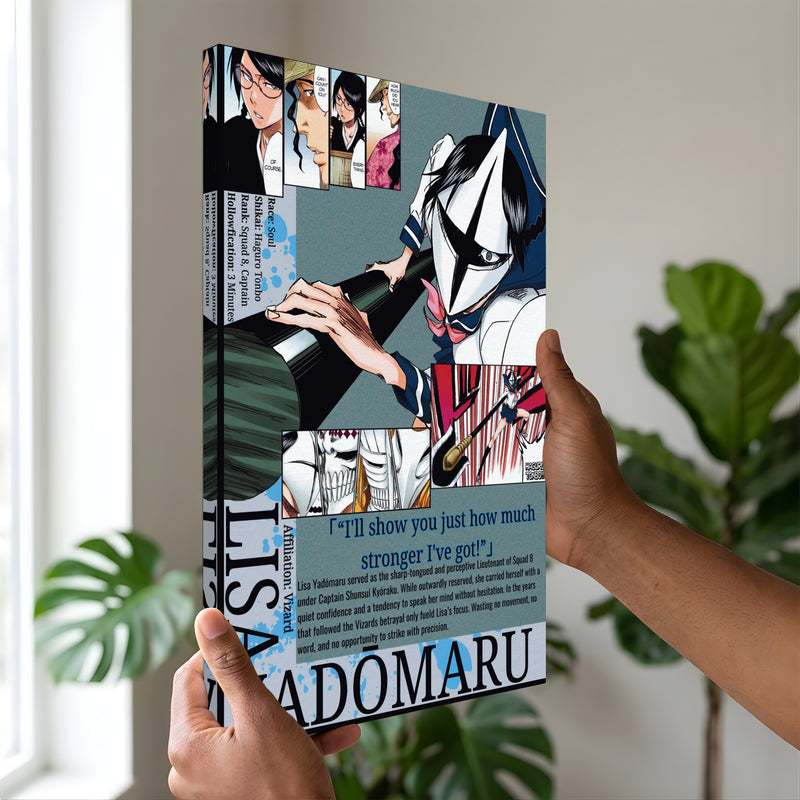 Lisa Visored | Canvas Illustration