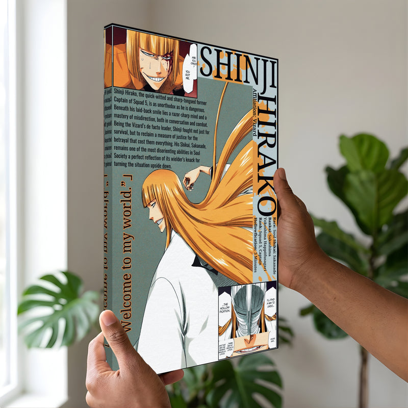 Shinji Visored | Canvas Illustration