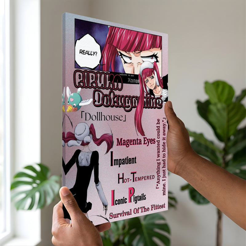 Riruka Dokugamine | Canvas Illustration