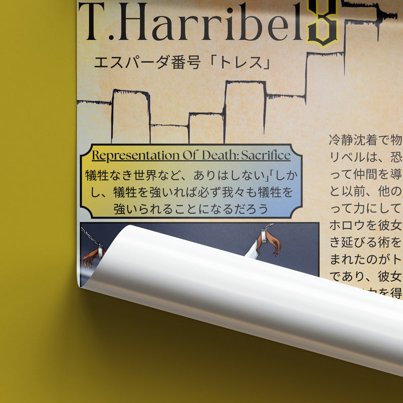 Tier .H Espada 3 | Manga Illustration Poster