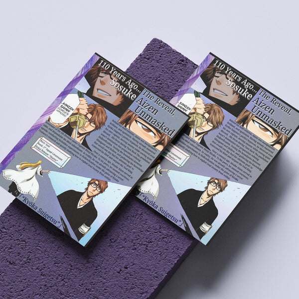 Aizen Unmasked | Premium Manga Poster