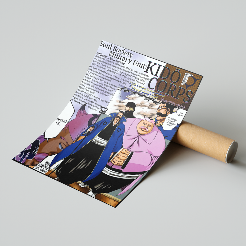 Kido Corps | Premium Manga Poster