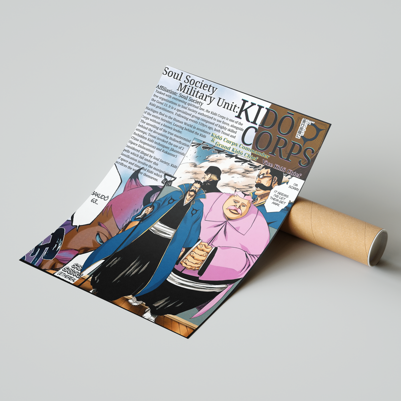 Kido Corps | Premium Manga Poster