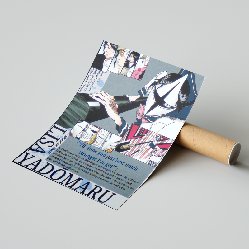 Lisa Visored | Premium Manga Poster