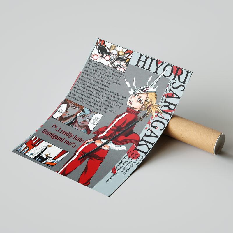 Hiyori Visored | Premium Manga Poster