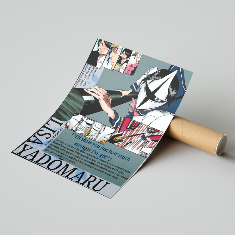 Lisa Visored | Premium Manga Poster