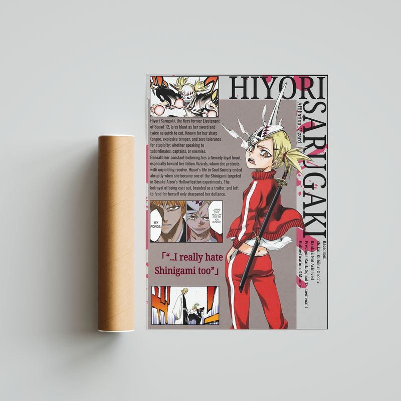 Hiyori Visored | Premium Manga Poster