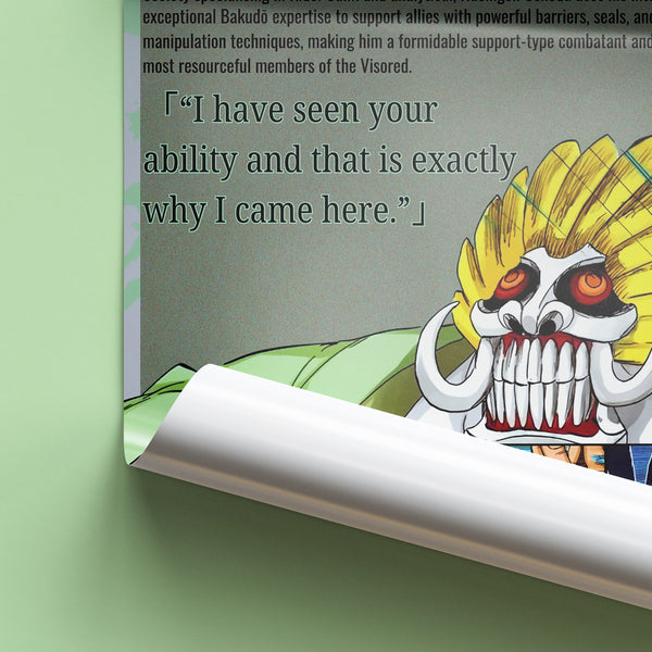 Hachigen Ushoda | Visored | Manga Wall Art Digitally Downloadable