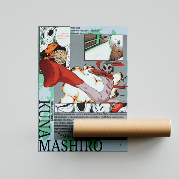 Mashiro Kuna | Visored | Manga Wall Art Digitally Downloadable