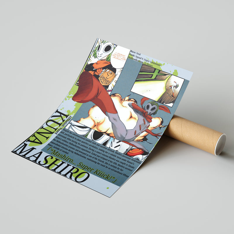 Mashiro Kuna | Visored | Manga Wall Art Digitally Downloadable