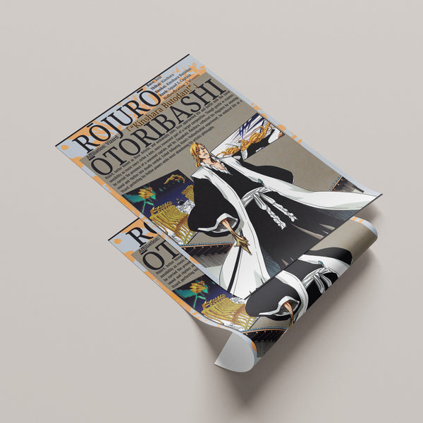 Rojuro Visored | Premium Manga Poster