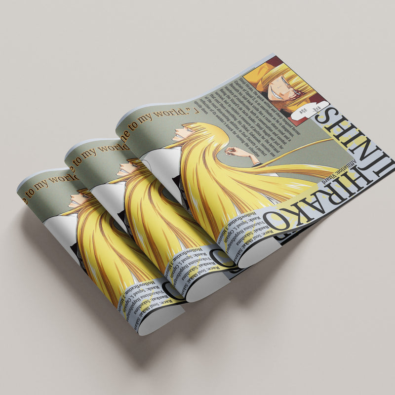 Shinji Visored | Premium Manga Poster