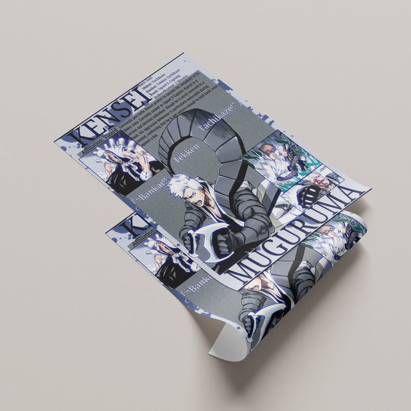 Kensei Visored | Premium Manga Poster