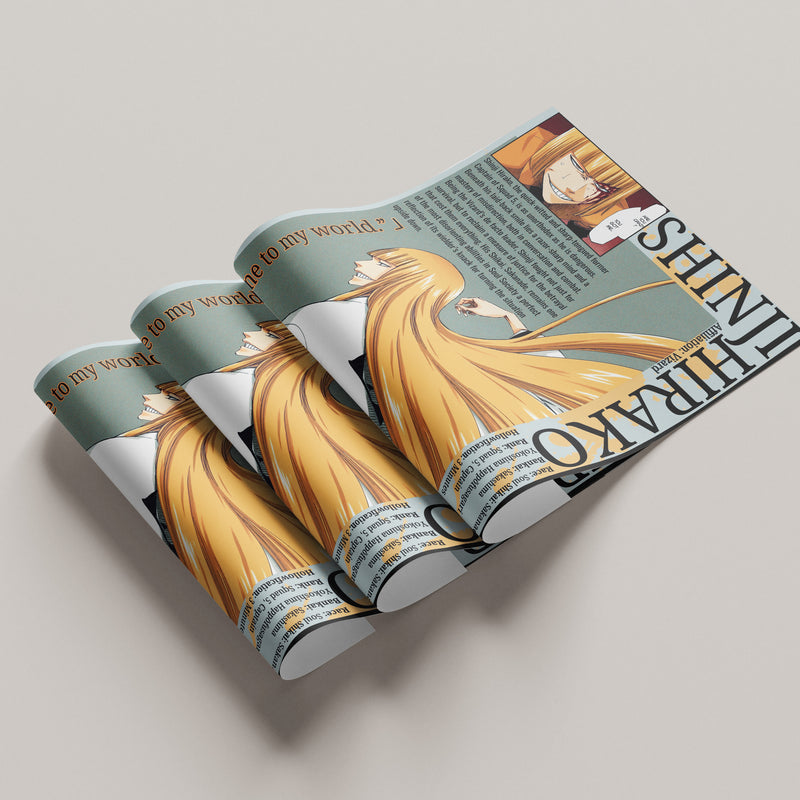 Shinji Visored | Premium Manga Poster